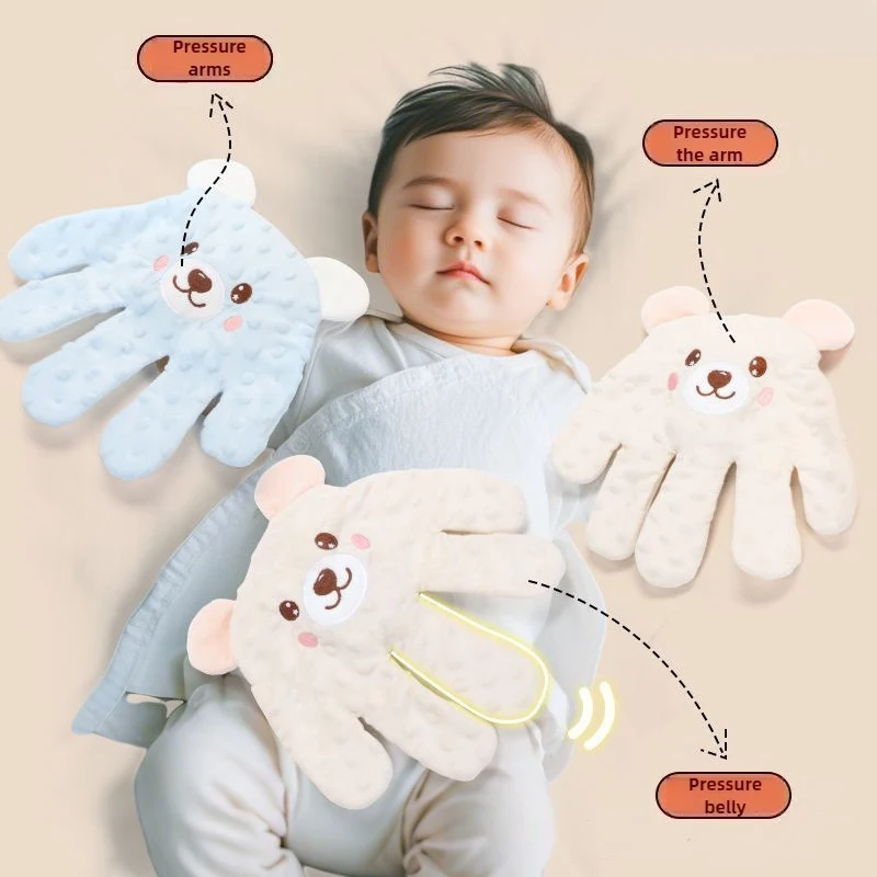 Newborn Baby Sleep Aid Palm Pillow Baby Soothing Palm Baby Sleep Aid Baby Calming Sleep Remote Control Toddler Palm Pillow - Image 5