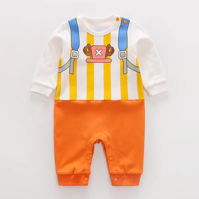 Newborns Baby Clothes Long-Sleeved Trousers Banquet COTTON Cartoon Anime 0-24 months Spring and autumn Fashion neonatal romper - Image 6