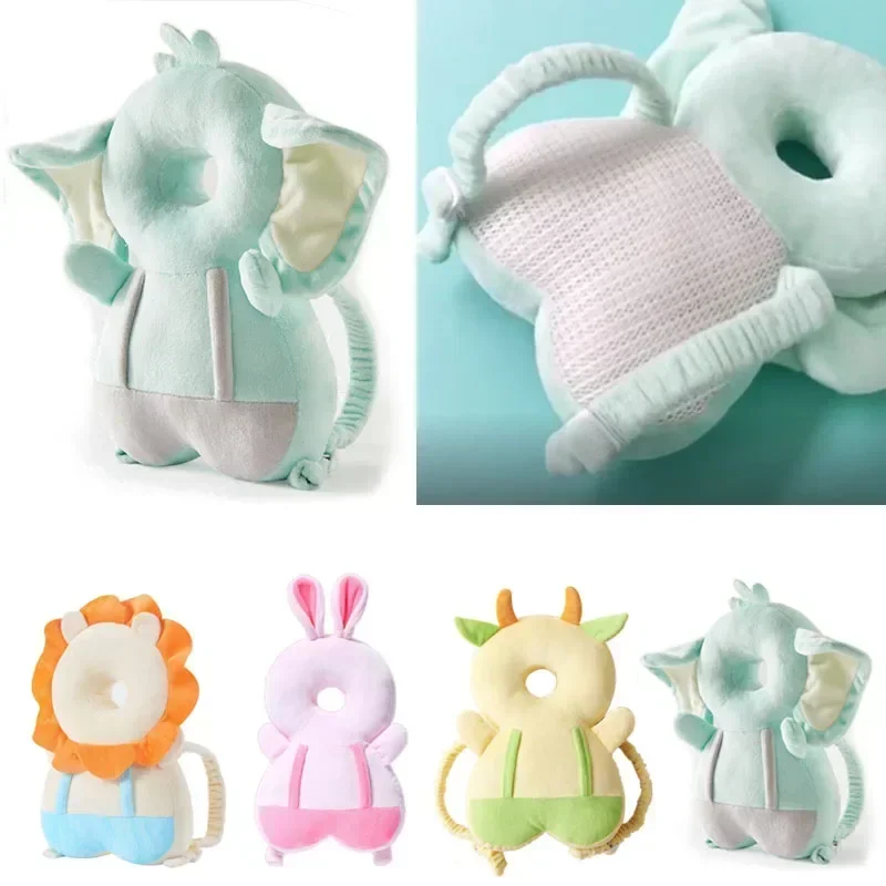 1-3T Toddler Baby Head Protector Safety Pad Cushion Back Prevent Injured Angel Bee Cartoon Security Pillows Protective Headgear - Image 11