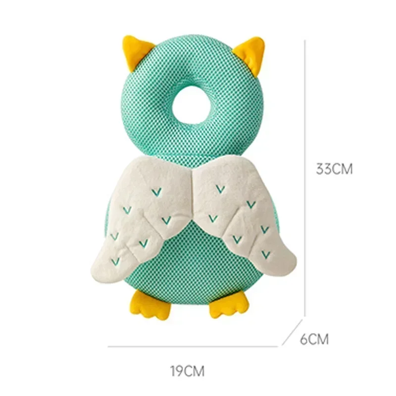1-3T Toddler Baby Head Protector Safety Pad Cushion Back Prevent Injured Angel Bee Cartoon Security Pillows Protective Headgear - Image 2