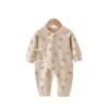 AYNIGIELL Wholesale Newborn Baby Clothing Spring/Autumn Cotton Baby Rompers Pajamas for Girls Boys Infant Home Wear Baby Clothes
